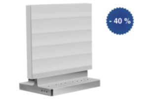 Equerre simple sans trame modulaire Equerre simple sans trame modulaire