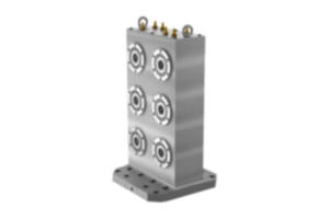 équerre de serrage fonte grise double face avec système de serrage à point zéro UNILOCK équerre de serrage fonte grise double face avec système de serrage à point zéro UNILOCK