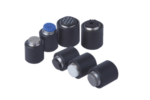 Support à bille oscillante avec joint torique intégré et insert interchangeable Support à bille oscillante avec joint torique intégré et insert interchangeable