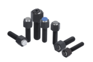 Support réglable à bille oscillante avec joint torique intégré et insert interchangeable Support réglable à bille oscillante avec joint torique intégré et insert interchangeable