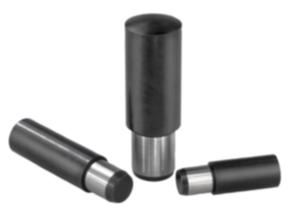 Têtes d’appui en acier, trempé, bruni et rectifié Têtes d’appui en acier, trempé, bruni et rectifié