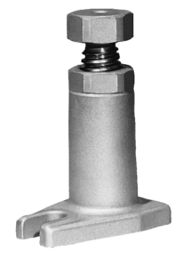 Vérin haut avec contre-écrou Vérin haut avec contre-écrou