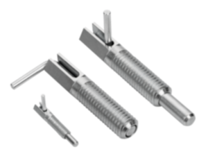 Doigts d'indexage en acier avec crochet de traction - inch Doigts d'indexage en acier avec crochet de traction - inch