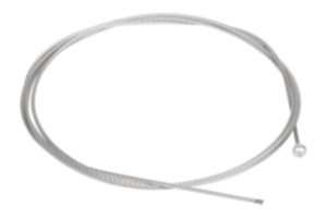 Wire cables with end piece Wire cables with end piece