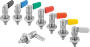 Doigts d'indexage verrouillables en Inox avec butée Doigts d'indexage verrouillables en Inox avec butée