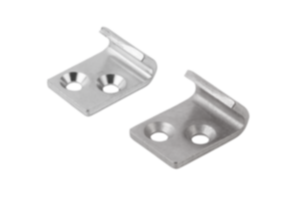 Catch plate for latches with adjustable triangular swing bail for up to 1000N Catch plate for latches with adjustable triangular swing bail for up to 1000N