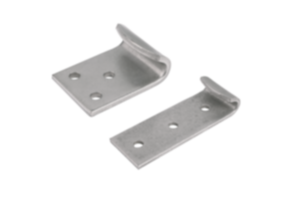 Catch plates for latches with adjustable triangular swing bails for up to 6500N Catch plates for latches with adjustable triangular swing bails for up to 6500N