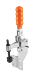 Sauterelle à levier vertical avec embase angulaire et broche de pression fixe Sauterelle à levier vertical avec embase angulaire et broche de pression fixe