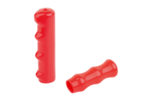 Plastic grips, round with round opening Plastic grips, round with round opening