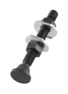Clamping spindles with swivel foot Clamping spindles with swivel foot
