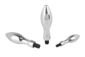 Poignée fixe DIN 39, forme E, en aluminium Poignée fixe DIN 39, forme E, en aluminium
