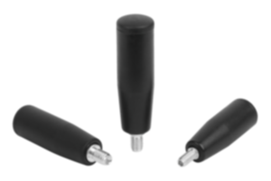 Poignée cylindrique tournante avec six pans creux Poignée cylindrique tournante avec six pans creux
