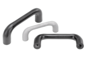 Pull handles, round cast iron Pull handles, round cast iron