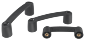 Pull handles, plastic, narrow Pull handles, plastic, narrow