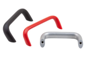 Pull handle, oval aluminium, oblique Pull handle, oval aluminium, oblique