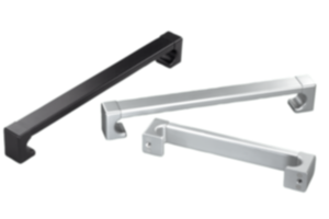 Pull handles, square aluminium Pull handles, square aluminium