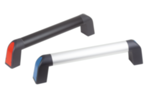 Tubular handles Bighand, aluminium with plastic grip legs Tubular handles Bighand, aluminium with plastic grip legs