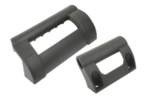 Pull handles, plastic, angled Pull handles, plastic, angled