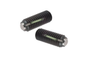 Vis à bille orientable à tête HC avec bille aplatie, avec frein-filet Vis à bille orientable à tête HC avec bille aplatie, avec frein-filet