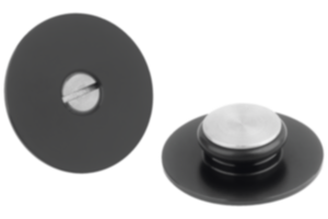 Aluminium cap for holes and screw heads with hex socket Aluminium cap for holes and screw heads with hex socket