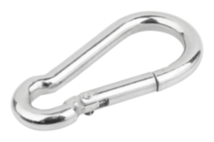Mousqueton DIN 5299 en acier forme C Mousqueton DIN 5299 en acier forme C