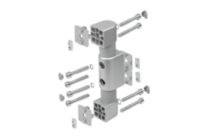 Friction joints, double, 40/80/40 type I Friction joints, double, 40/80/40 type I