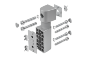 Articulations à friction, simples, 45/90 de type B Articulations à friction, simples, 45/90 de type B