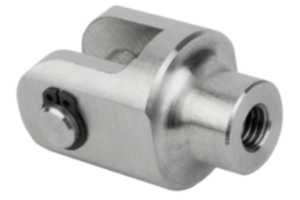 Embout à chape pour embout fileté en inox Embout à chape pour embout fileté en inox