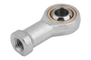 Rod ends with plain bearing internal thread, steel, DIN ISO 12240-1, maintenance-free Rod ends with plain bearing internal thread, steel, DIN ISO 12240-1, maintenance-free