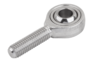 Embouts à rotule filetés sur palier lisse inox, DIN ISO 12240-1, sans entretien Embouts à rotule filetés sur palier lisse inox, DIN ISO 12240-1, sans entretien