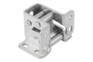Charnières en acier ou Inox internes, angle d'ouverture 90° Charnières en acier ou Inox internes, angle d'ouverture 90°