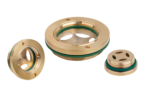 Voyants d'huile ronds en laiton avec verre de sécurité Voyants d'huile ronds en laiton avec verre de sécurité