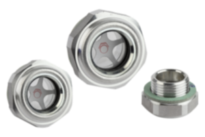 Voyant de niveau d‘huile aluminium voyant en verre naturel Voyant de niveau d‘huile aluminium voyant en verre naturel