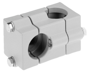 Tube clamps cross aluminium - inch Tube clamps cross aluminium - inch