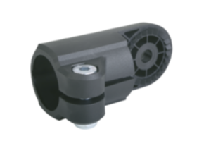 Tube clamps swivel half, raised teeth, plastic Tube clamps swivel half, raised teeth, plastic