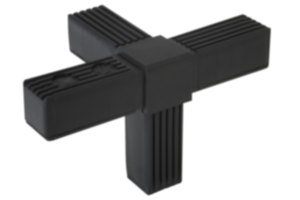 Square tube connectors four-way Square tube connectors four-way