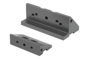 Mors épaulé dégagé pour étau auto-centrant, largeur de mors 80-125 mm Mors épaulé dégagé pour étau auto-centrant, largeur de mors 80-125 mm