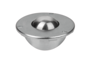 Ball transfer units with fastening holes, without housing Ball transfer units with fastening holes, without housing