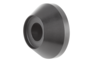 End washers, aluminium, conical for round pull handles End washers, aluminium, conical for round pull handles