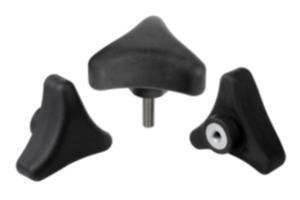 Bouton triangle ergonomique Bouton triangle ergonomique