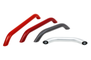 Tubular handles, oval aluminium Tubular handles, oval aluminium