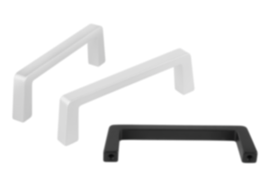 Pull handles, square aluminium Pull handles, square aluminium