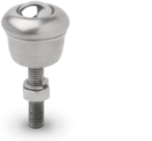 Billes de convoyage avec tige filetée Billes de convoyage avec tige filetée