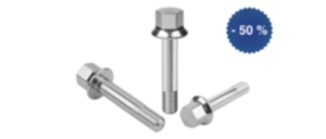 Vis H avec embase pour rondelle d'étanchéité Hygienic USIT® Vis H avec embase pour rondelle d'étanchéité Hygienic USIT®