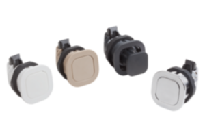 Fermetures à déclic en plastique avec bouton Fermetures à déclic en plastique avec bouton