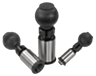 Doigts d‘indexage de précision avec doigt d‘arrêt cylindrique