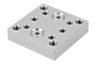 Bloc adaptateur en aluminium