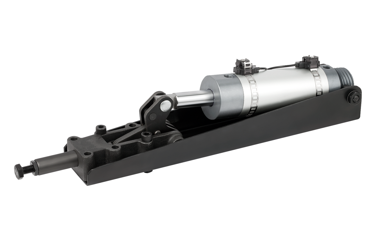 Sauterelle pneumatique à bielle