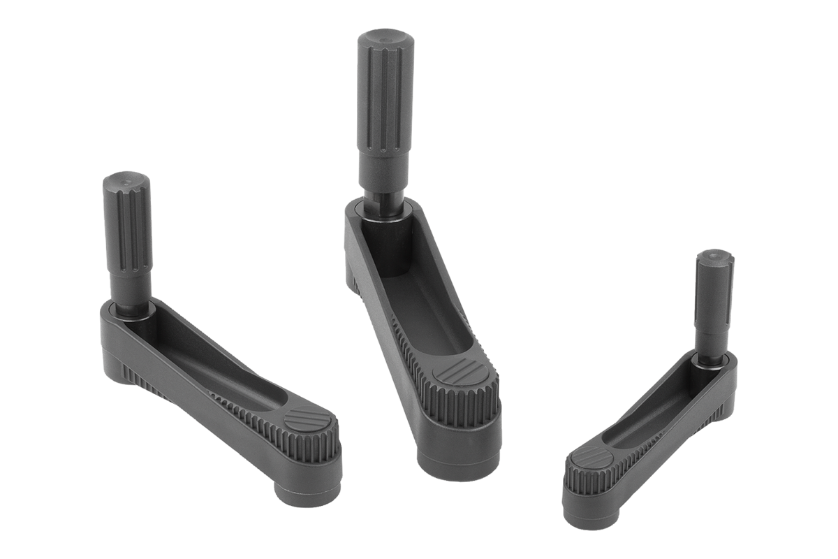 Manivelleavec poignée cylindrique tournante