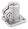 Bride de pied en aluminium